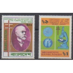 Bangladesh - 1983 - No 180/181 - Santé ou Croix-Rouge