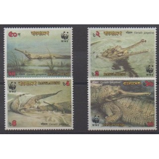 Buy this set of stamps of Bangladesh of the year 1990 (Nb 300/303).