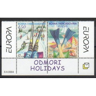 Timbres - Thème sports divers - Bosnie-Herzégovine - Herceg-Bosna -  2004- No 105/106