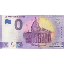 Euro banknote memory - 75 - Le Panthéon - Paris - 2020-3 - Anniversary