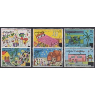 Buy this set of stamps of Anguilla of the year 1976 (Nb 232/237).