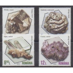 Romania - 2018 - Nb 6320/6323 - Minerals - Gems