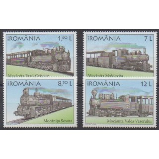 Acheter cette série de timbres de Roumanie de l'année 2018 (No 6351/6354).