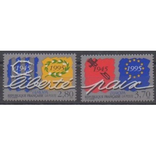 Acheter cette série de timbres de France de l'année 1995 (No 2941/2942).