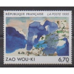 France - Poste - 1995 - No 2928 - Peinture