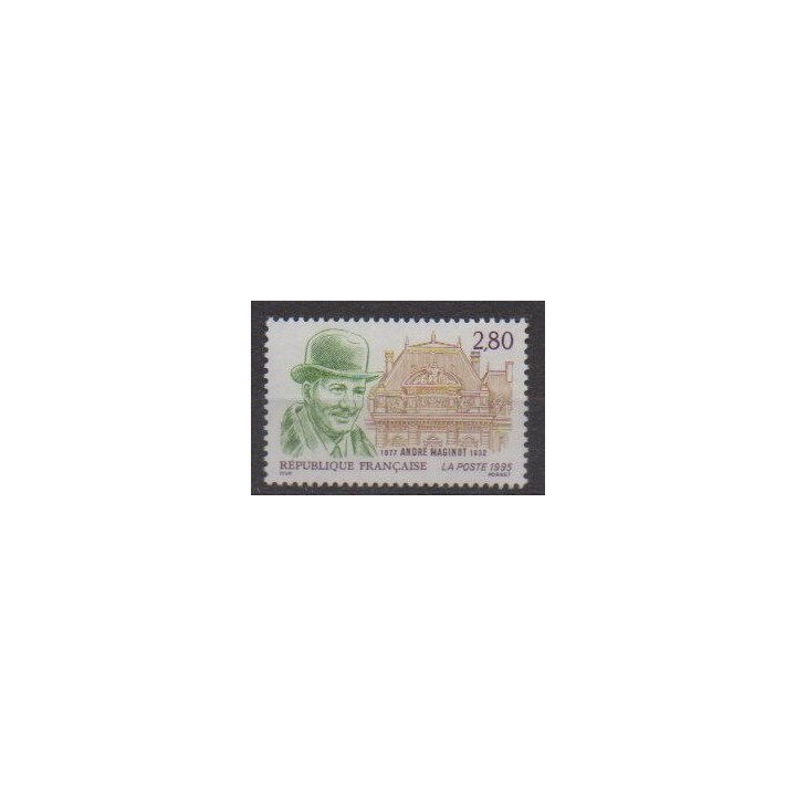 Buy this stamp of France of the year 1995 (Nb 2966).