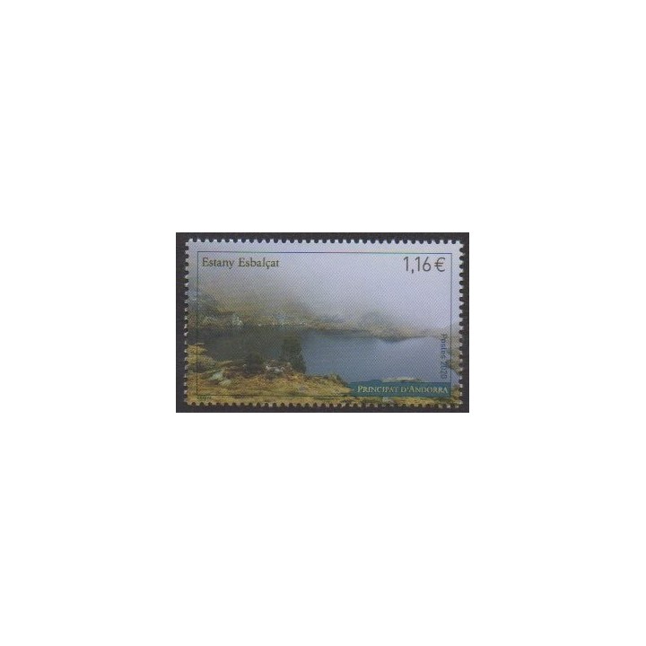Buy this stamp of French Andorra of the year 2020 (Estany Esbalçat).