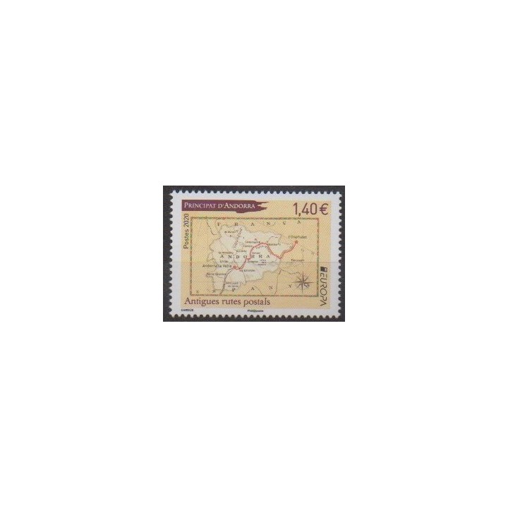 Buy this stamp of French Andorra of the year 2020 ().