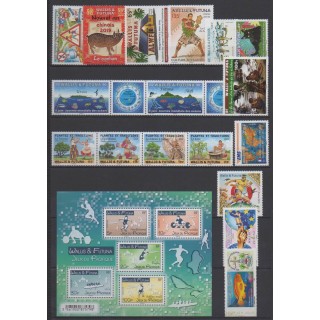 Buy the stamps and the souvenir sheet of Wallis et Futuna of the year 2019 (Nb 902/923).