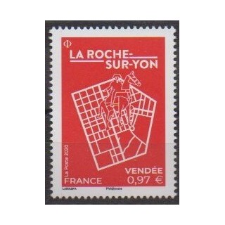 Acheter ce timbre de France de l'année 2020 (La-Roche-sur-Yon).