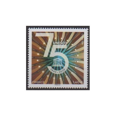 France - Official stamps - 2020 - Nb 179 - Unesco