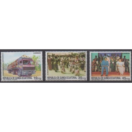 Equatorial Guinea - 1989 - Nb 242/244