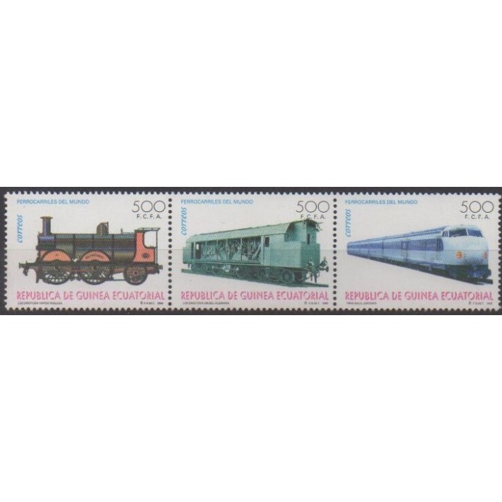 Acheter cette série de timbres de Guinée équatoriale de l'année 1995 (No 322/324).