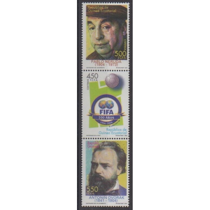 Acheter cette série de timbres de Guinée équatoriale de l'année 2005 (No 467/469).