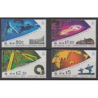 Buy this set of stamps of Hong Kong of the year 1993 (Nb 723/726).