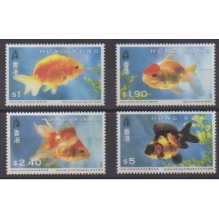 Acheter cette série de timbres d'Hong-Kong de l'année 1993 (No 731/734).