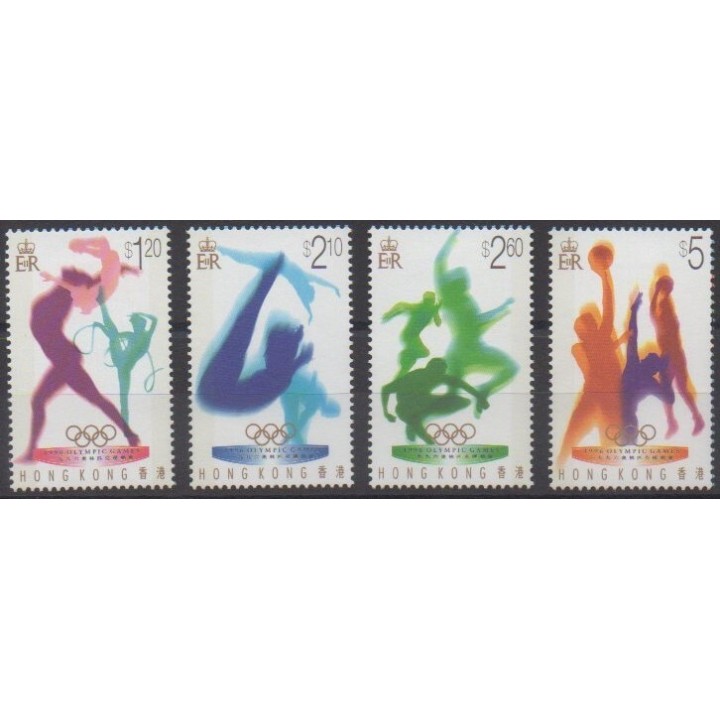 Acheter cette série de timbres d'Hong-Kong de l'année 1996 (No 794/797).