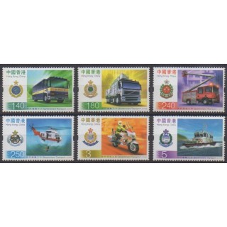 Acheter cette série de timbres d'Hong-Kong de l'année 2006 (No 1287/1292).