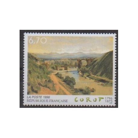 France - Poste - 1996 - No 2989 - Peinture