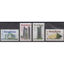 Hong Kong - 1985 - Nb 466/469 - Architecture