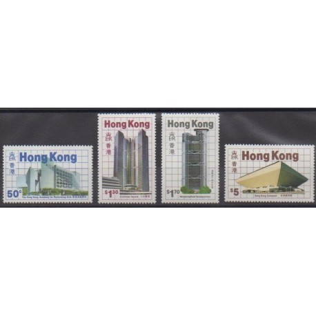 Hong-Kong - 1985 - No 466/469 - Architecture
