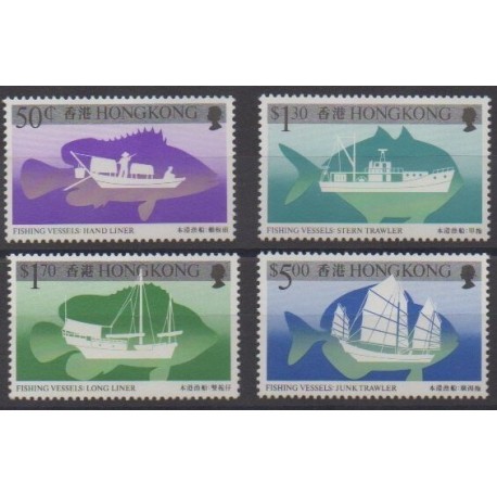 Hong-Kong - 1986 - No 483/486 - Navigation