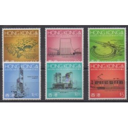 Hong Kong - 1989 - Nb 580/585 - Monuments