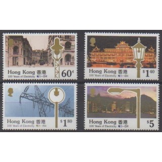 Buy this set of stamps of Hong Kong of the year 1990 (Nb 620/623).