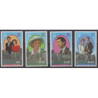 Buy this set of stamps of Hong Kong of the year 1989 (Nb 586/589).