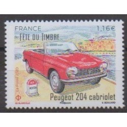 France - Poste - 2020 - Nb 5429 - Cars - Peugeot 204 Cabriolet