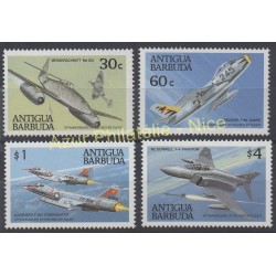 Antigua and Barbuda - 1989 - Nb 1138/1141 - Planes