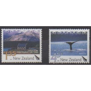 Acheter cette série de timbres de Nouvelle-Zélande de l'année 2004 (No 2072/2073).