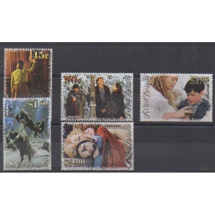 Acheter cette série de timbres de Nouvelle-Zélande de l'année 2005 (No 2206/2210).