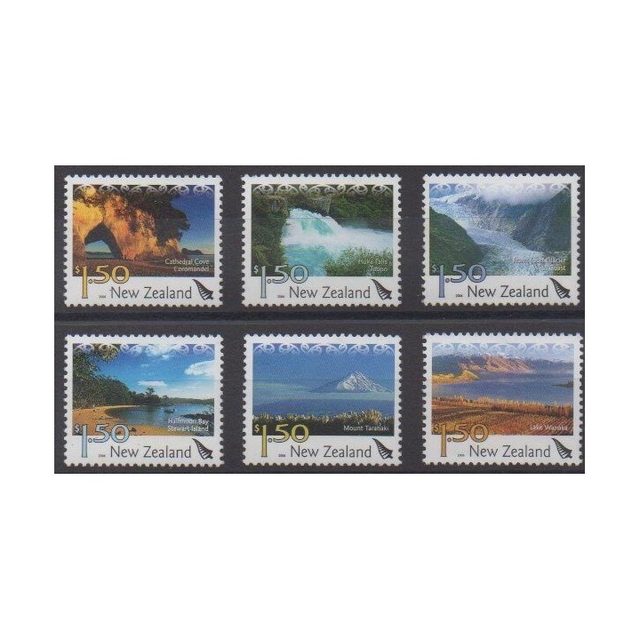 Acheter cette série de timbres de Nouvelle-Zélande de l'année 2006 (No 2242/2247).