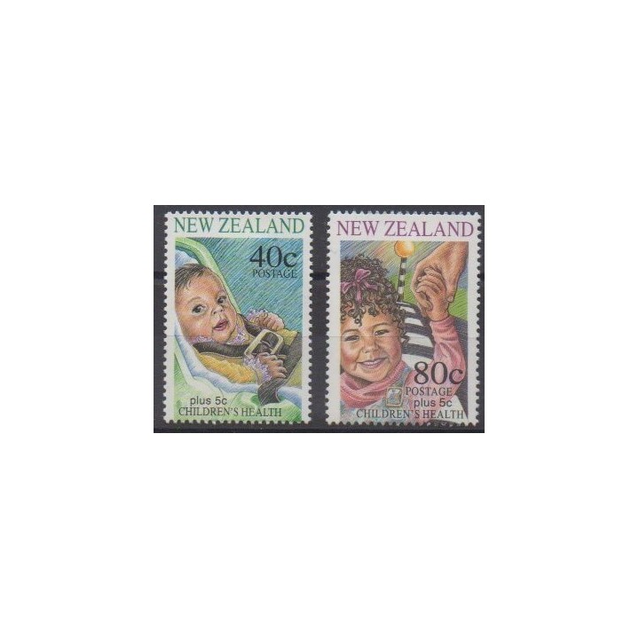 Buy this set of stamps of New Zealand of the year 1996 (Nb 1467/1468).