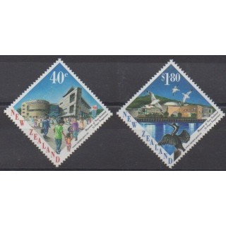 Acheter cette série de timbres de Nouvelle-Zélande de l'année 1998 (No 1590/1591).