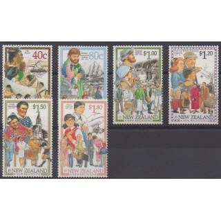 Buy this set of stamps of New Zealand of the year 1998 (Nb 1598/1603).