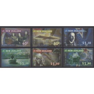 Acheter cette série de timbres de Nouvelle-Zélande de l'année 1999 (No 1735/1740).