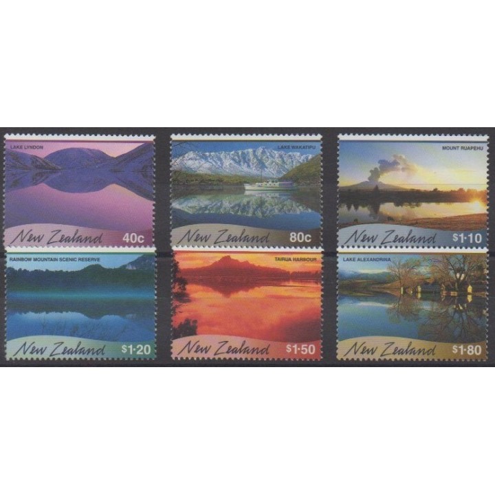 Buy this set of stamps of New Zealand of the year 2000 (Nb 1777/1782).