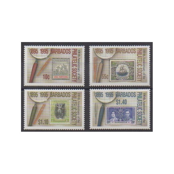 Buy this set of stamps of Barbados of the year 1996 (Nb 924/927).
