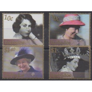 Buy this set of stamps of Barbados of the year 2002 (Nb 1064/1067).