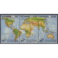 Guyana - 1995 - Nb 3752/3754 - United Nations