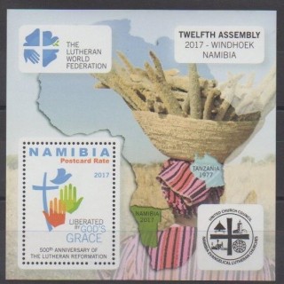 Acheter ce bloc-feuillet de Namibie de l'année 2017 (No BF97).