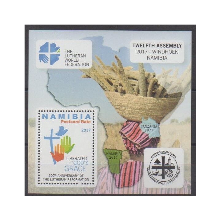 Acheter ce bloc-feuillet de Namibie de l'année 2017 (No BF97).