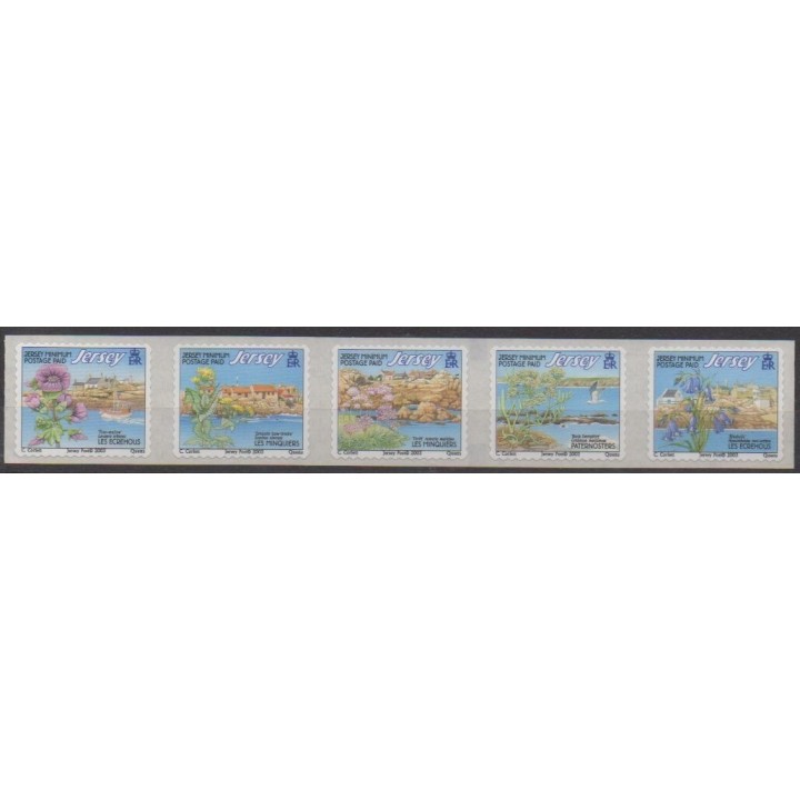 Acheter cette série de timbres de l'île de Jersey de l'année 2003 (No 1116/1120).
