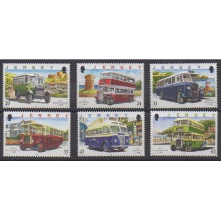 Acheter cette série de timbres de l'île de Jersey de l'année 1998 (No 818/823).