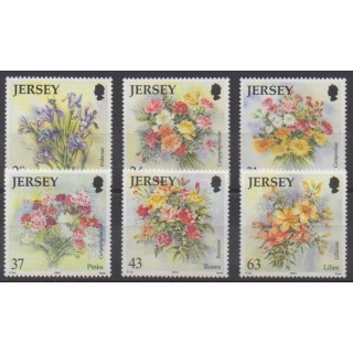 Acheter cette série de timbres de l'île de Jersey de l'année 1998 (No 854/859).