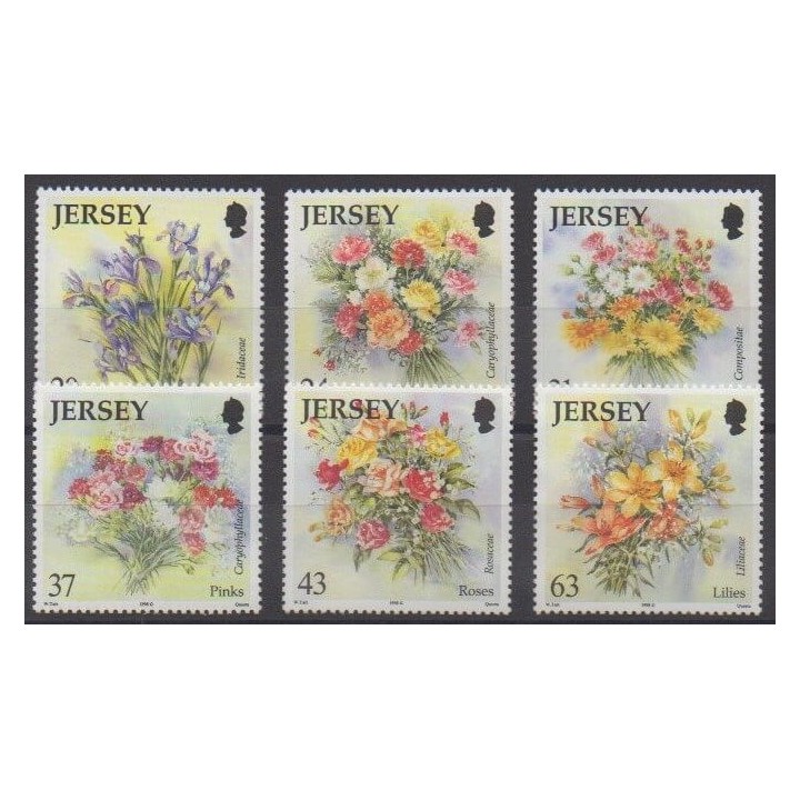 Acheter cette série de timbres de l'île de Jersey de l'année 1998 (No 854/859).