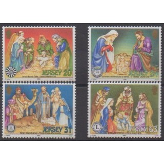 Acheter cette série de timbres de l'île de Jersey de l'année 1998 (No 861/864).