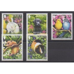 Jersey - 2003 - No 1121/1125 - Animaux